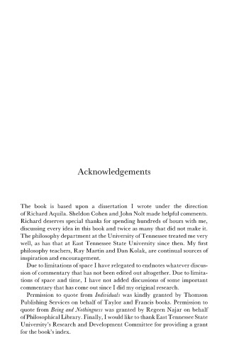 Sartre’s Phenomenology