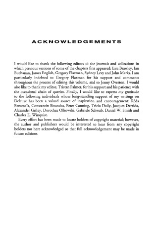 The Non-Philosophy of Gilles Deleuze