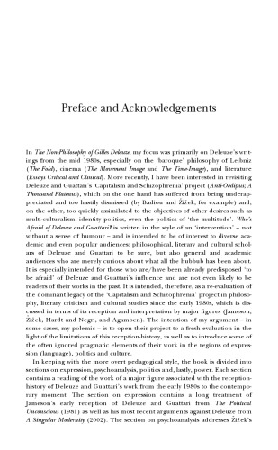 Who's Afraid of Deleuze and Guattari?