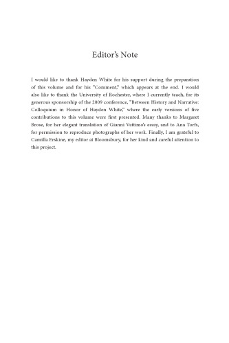 Philosophy of History After Hayden White