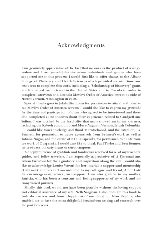 Classical Spirituality in Contemporary America: The Confluence and Contribution of G.I. Gurdjieff and Sufism