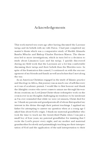 Sufism, Mahdism and Nationalism: Limamou Laye and the Layennes of Senegal