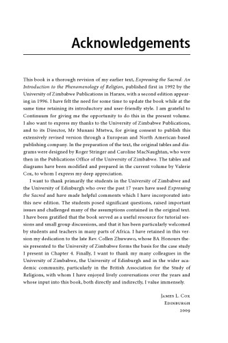 An Introduction to the Phenomenology of Religion