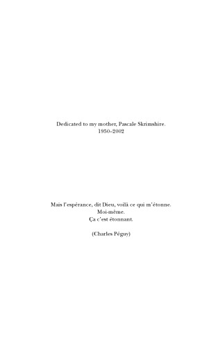 Politics of Fear, Practices of Hope