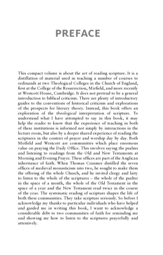 Scripture: A Guide for the Perplexed