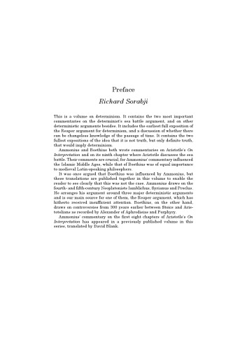 Ammonius: On Aristotle, On Interpretation 9; with Boethius: On Aristotle, On Interpretation 9