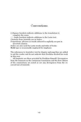 Boethius: On Aristotle On Interpretation 1-3