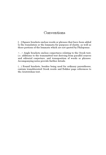 Philoponus: On Aristotle Posterior Analytics 1.19-34
