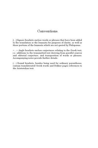 Philoponus: On Aristotle Posterior Analytics 1.9–18