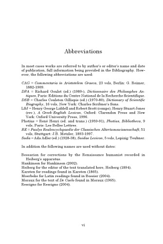 Simplicius: On Aristotle On the Heavens 1.2-3