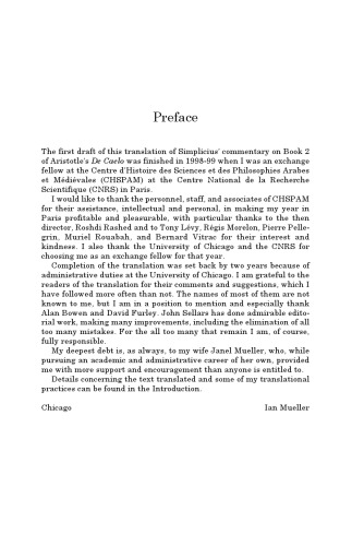 Simplicius: On Aristotle On the Heavens 2.10-14
