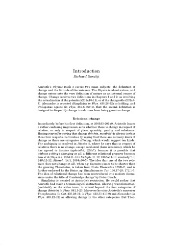 Simplicius: On Aristotle Physics 3