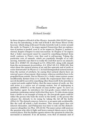 Simplicius: On Aristotle Physics 8.1-5