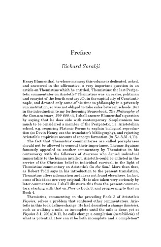 Themistius: On Aristotle Physics 4