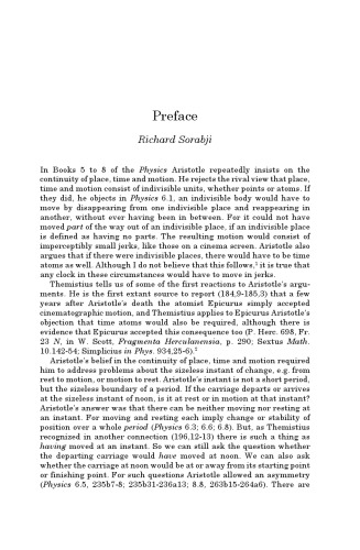 Themistius: On Aristotle Physics 5-8