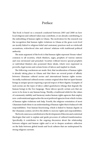 Religion and the Inculturation of Human Rights in Ghana