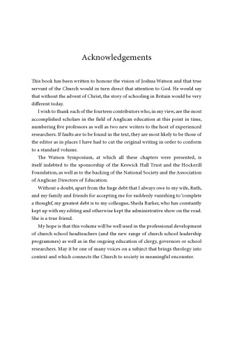 Anglican Church School Education: Moving Beyond the First Two Hundred Years