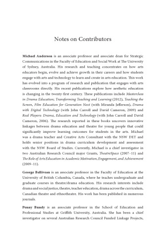 How Drama Activates Learning: Contemporary Research and Practice