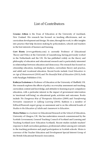 Reinventing the Curriculum: New Trends in Curriculum Policy and Practice