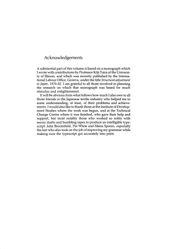 Flexible Rigidities: Industrial Policy and Structural Adjustment in the Japanese Economy, 1970-1980
