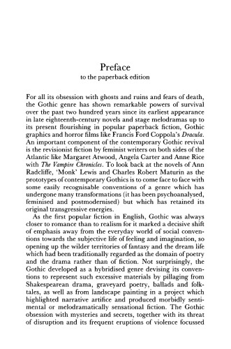 Love, Mystery and Misery: Feeling in Gothic Fiction