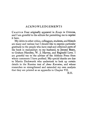 The Appropriate Form: An Essay on the Novel