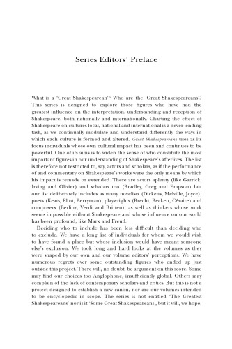 Hall, Brook, Ninagawa, Lepage: Great Shakespeareans Volume XVIII