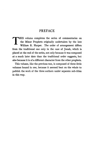 Haggai, Zechariah, Malachi and Jonah