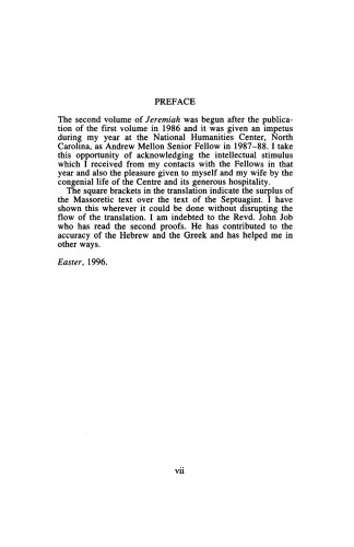 Jeremiah: Volume 2: 26-52