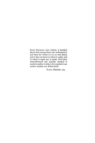 Benedict de Spinoza: The Elements of His Philosophy