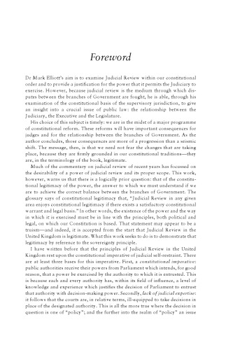 The Constitutional Foundations of Judicial Review