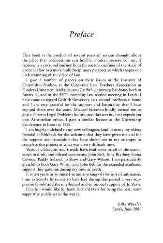 Corporations and the Third Way