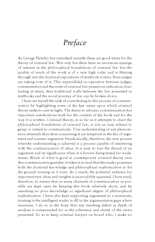 Central Issues in Criminal Theory
