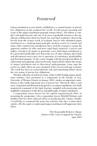Understanding Unjust Enrichment