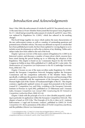 Principles of European Antitrust Enforcement