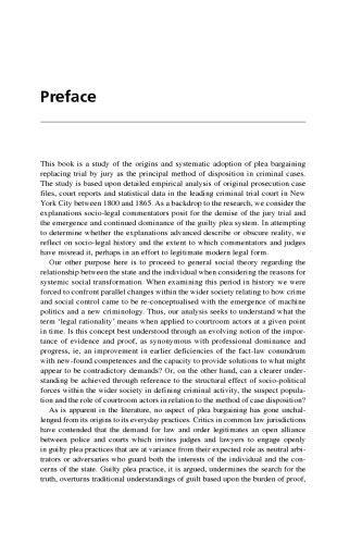 Jury Trials and Plea Bargaining: A True History