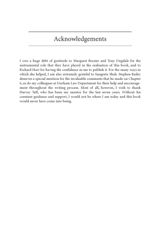 Third Party Liability in Tort