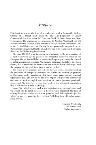 The Regulation of Unfair Commercial Practices under EC Directive 2005/29: New Rules and New Techniques