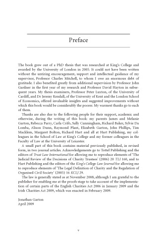 The Regulation of Organised Civil Society