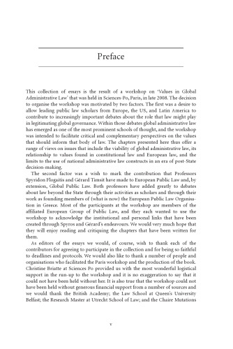Values in Global Administrative Law