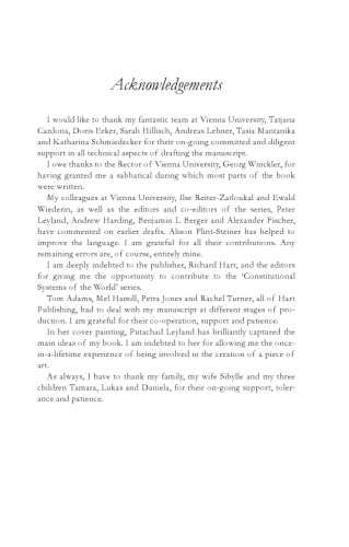 The Constitution of the Republic of Austria: A Contextual Analysis