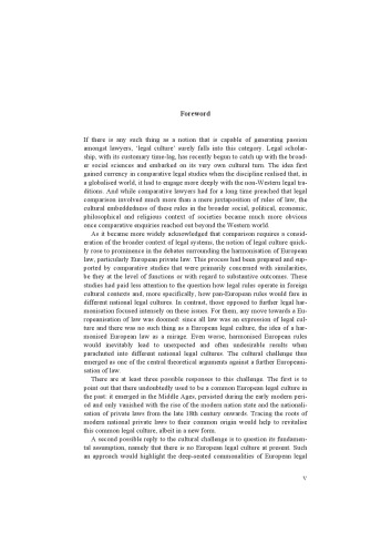 Towards a European Legal Culture