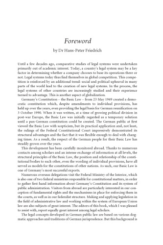 Debates in German Public Law