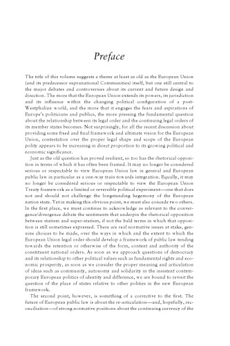 Convergence and Divergence in European Public Law