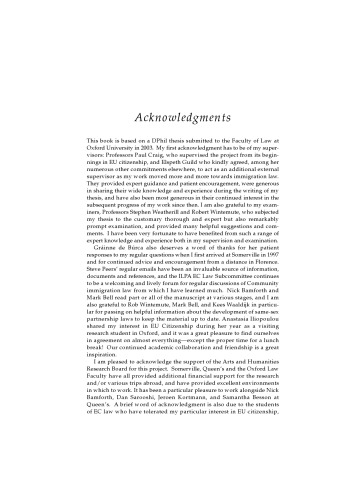 Partnership Rights, Free Movement, and EU Law
