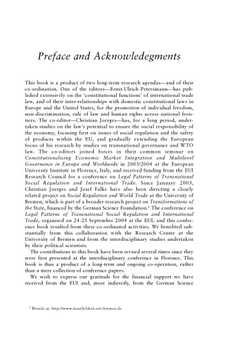 Constitutionalism, Multilevel Trade Governance and Social Regulation