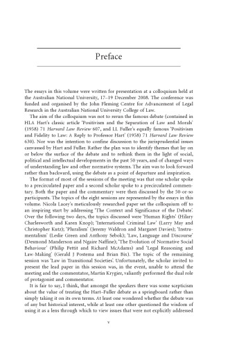 The Hart-Fuller Debate in the Twenty-First Century