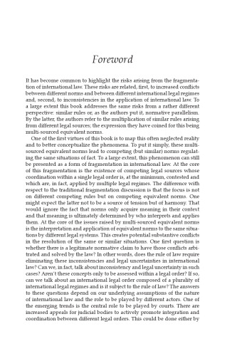 Multi-Sourced Equivalent Norms in International Law