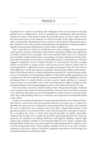 Environmental Judicial Review