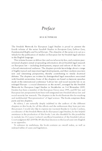 Labour Law, Fundamental Rights and Social Europe: Swedish Studies in European Law Volume 4